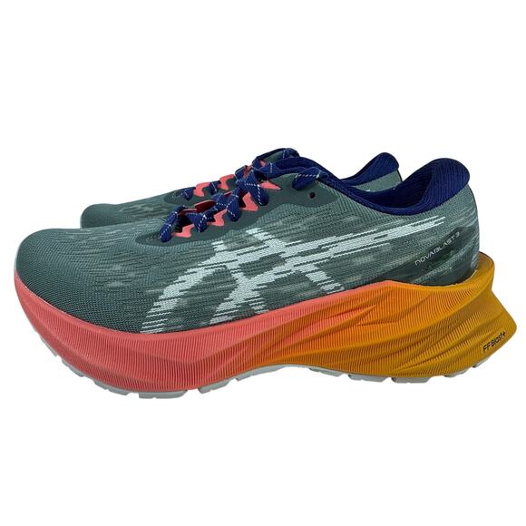 ASICS Novablast 3 Trail Running Athletic Shoe Womens 8 Nature Papaya - Picture 5 of 9